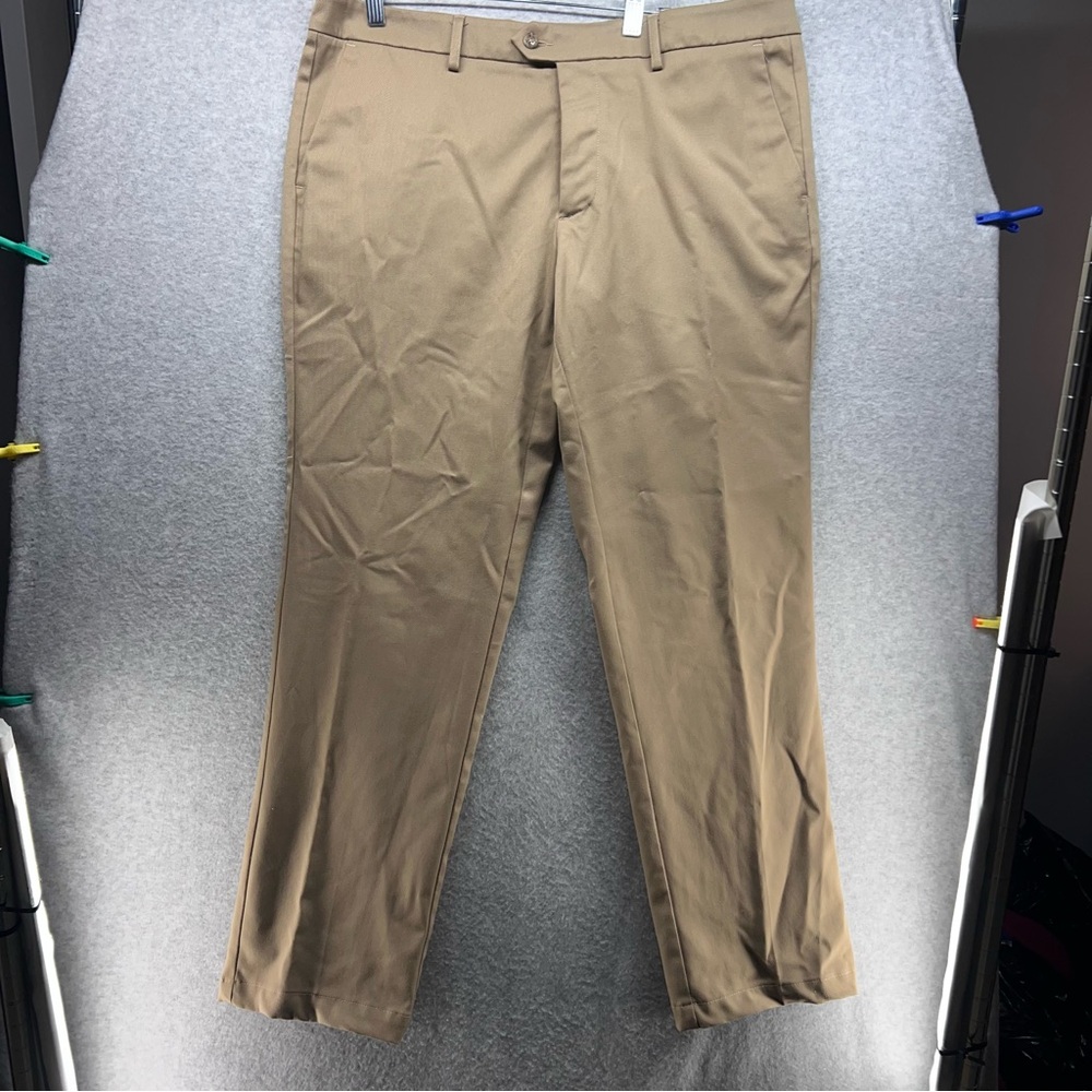 Mizzen+Main Khaki Slim Fit Stretch Chinos
